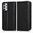 Coque Portefeuille Livre Cuir Etui Clapet C03X pour Samsung Galaxy A32 5G Noir