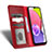 Coque Portefeuille Livre Cuir Etui Clapet C03X pour Samsung Galaxy F02S SM-E025F Petit