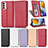 Coque Portefeuille Livre Cuir Etui Clapet C03X pour Samsung Galaxy F23 5G Petit