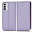 Coque Portefeuille Livre Cuir Etui Clapet C03X pour Samsung Galaxy F23 5G Violet