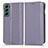 Coque Portefeuille Livre Cuir Etui Clapet C03X pour Samsung Galaxy S24 Plus 5G Violet