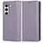 Coque Portefeuille Livre Cuir Etui Clapet C03X pour Samsung Galaxy Z Fold5 5G Violet