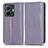 Coque Portefeuille Livre Cuir Etui Clapet C03X pour Vivo iQOO Z6 Pro 5G Violet