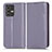 Coque Portefeuille Livre Cuir Etui Clapet C03X pour Vivo V23 Pro 5G Violet