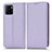 Coque Portefeuille Livre Cuir Etui Clapet C03X pour Vivo Y01 Violet