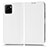 Coque Portefeuille Livre Cuir Etui Clapet C03X pour Vivo Y15C Blanc