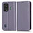 Coque Portefeuille Livre Cuir Etui Clapet C03X pour Xiaomi Black Shark 5 5G Violet