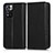 Coque Portefeuille Livre Cuir Etui Clapet C03X pour Xiaomi Mi 11i 5G (2022) Noir