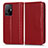 Coque Portefeuille Livre Cuir Etui Clapet C03X pour Xiaomi Mi 11T 5G Rouge