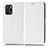 Coque Portefeuille Livre Cuir Etui Clapet C03X pour Xiaomi Poco X3 GT 5G Blanc