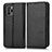 Coque Portefeuille Livre Cuir Etui Clapet C03X pour Xiaomi Poco X3 GT 5G Noir