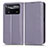 Coque Portefeuille Livre Cuir Etui Clapet C03X pour Xiaomi Poco X4 Pro 5G Violet