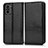 Coque Portefeuille Livre Cuir Etui Clapet C03X pour Xiaomi Redmi Note 10 4G Noir