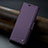 Coque Portefeuille Livre Cuir Etui Clapet C04S pour Oppo A78 4G Violet