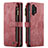 Coque Portefeuille Livre Cuir Etui Clapet C04S pour Samsung Galaxy A32 4G Rouge