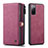 Coque Portefeuille Livre Cuir Etui Clapet C04S pour Samsung Galaxy S20 FE 4G Rouge