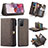 Coque Portefeuille Livre Cuir Etui Clapet C04S pour Samsung Galaxy S20 Plus Petit