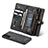 Coque Portefeuille Livre Cuir Etui Clapet C04S pour Samsung Galaxy S21 FE 5G Petit