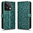 Coque Portefeuille Livre Cuir Etui Clapet C04X pour Xiaomi Redmi Note 13 5G Vert