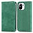 Coque Portefeuille Livre Cuir Etui Clapet C05 pour Xiaomi Mi 11 Lite 4G Vert