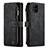 Coque Portefeuille Livre Cuir Etui Clapet C05S pour Samsung Galaxy A71 4G A715 Noir