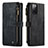 Coque Portefeuille Livre Cuir Etui Clapet C05S pour Samsung Galaxy S20 FE 4G Noir