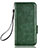 Coque Portefeuille Livre Cuir Etui Clapet C05X pour Samsung Galaxy Z Fold5 5G Vert