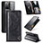 Coque Portefeuille Livre Cuir Etui Clapet C06S pour Samsung Galaxy S20 Plus 5G Petit