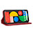Coque Portefeuille Livre Cuir Etui Clapet C06X pour Google Pixel 5 Petit