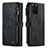 Coque Portefeuille Livre Cuir Etui Clapet C07S pour Samsung Galaxy S20 Plus Noir