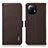 Coque Portefeuille Livre Cuir Etui Clapet C08 pour Xiaomi Mi 11 5G Marron