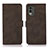 Coque Portefeuille Livre Cuir Etui Clapet D01Y pour Nokia C210 Marron