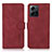 Coque Portefeuille Livre Cuir Etui Clapet D01Y pour Xiaomi Redmi Note 12 4G Rouge