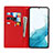 Coque Portefeuille Livre Cuir Etui Clapet D02T pour Samsung Galaxy S21 FE 5G Petit