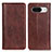 Coque Portefeuille Livre Cuir Etui Clapet D03Y pour Google Pixel 8 5G Marron