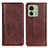 Coque Portefeuille Livre Cuir Etui Clapet D03Y pour Motorola Moto Edge (2023) 5G Marron