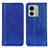 Coque Portefeuille Livre Cuir Etui Clapet D03Y pour Motorola Moto Edge 40 5G Bleu