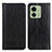 Coque Portefeuille Livre Cuir Etui Clapet D03Y pour Motorola Moto Edge 40 5G Noir