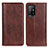 Coque Portefeuille Livre Cuir Etui Clapet D03Y pour Oppo F19 Pro+ Plus 5G Marron