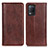 Coque Portefeuille Livre Cuir Etui Clapet D03Y pour Realme 8 5G Marron