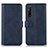 Coque Portefeuille Livre Cuir Etui Clapet D03Y pour Sony Xperia 1 V Bleu