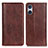 Coque Portefeuille Livre Cuir Etui Clapet D03Y pour Sony Xperia 5 V Marron