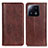 Coque Portefeuille Livre Cuir Etui Clapet D03Y pour Xiaomi Mi 13 5G Marron