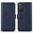 Coque Portefeuille Livre Cuir Etui Clapet D03Y pour Xiaomi Redmi Note 11 Pro 4G Bleu