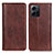 Coque Portefeuille Livre Cuir Etui Clapet D03Y pour Xiaomi Redmi Note 12 4G Marron