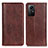 Coque Portefeuille Livre Cuir Etui Clapet D03Y pour Xiaomi Redmi Note 12S Marron