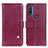 Coque Portefeuille Livre Cuir Etui Clapet D04Y pour Motorola Moto G Pure Violet