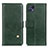 Coque Portefeuille Livre Cuir Etui Clapet D04Y pour Motorola Moto G50 5G Vert