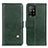 Coque Portefeuille Livre Cuir Etui Clapet D04Y pour Oppo A94 5G Vert