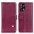 Coque Portefeuille Livre Cuir Etui Clapet D04Y pour Oppo F19s Violet